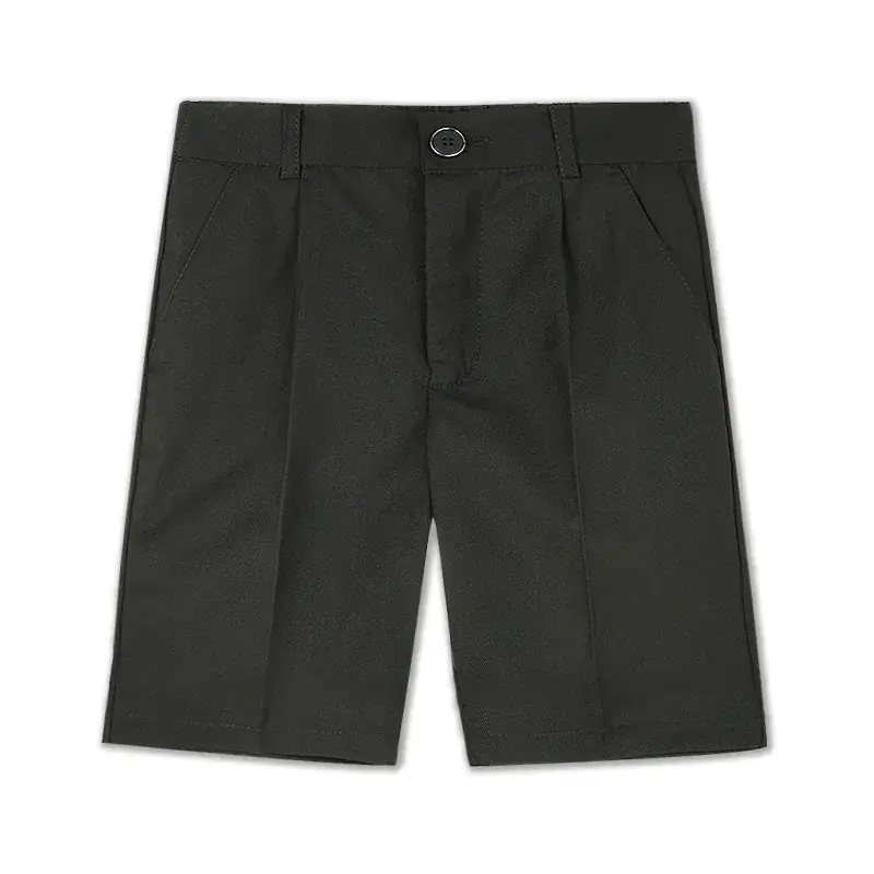 Children's Black Summer Shorts Pants for School Use