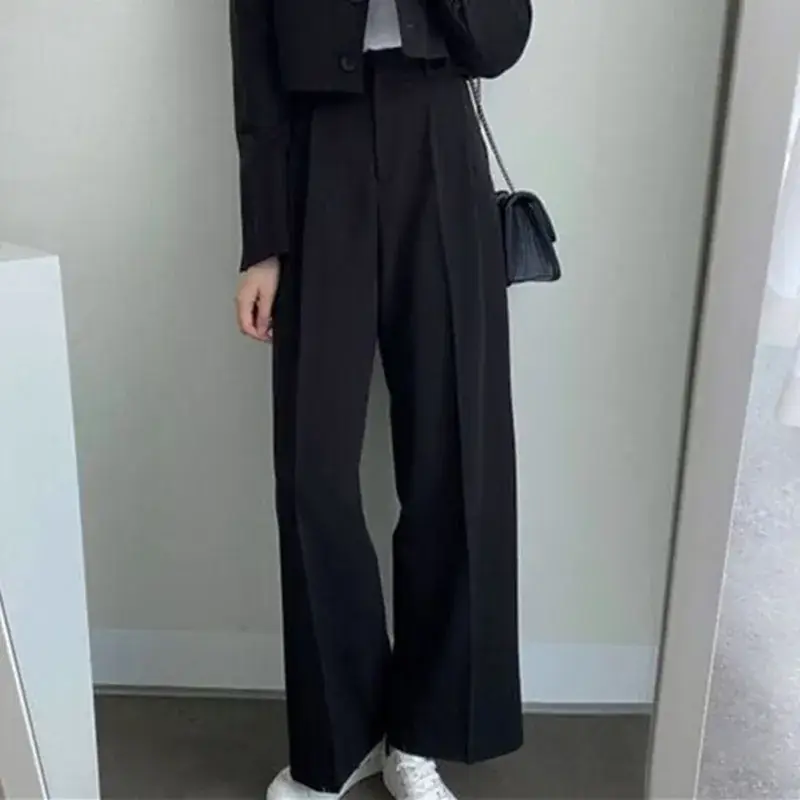 Women Pink Korean Style Suit Jacket 2025 Spring Fall Small