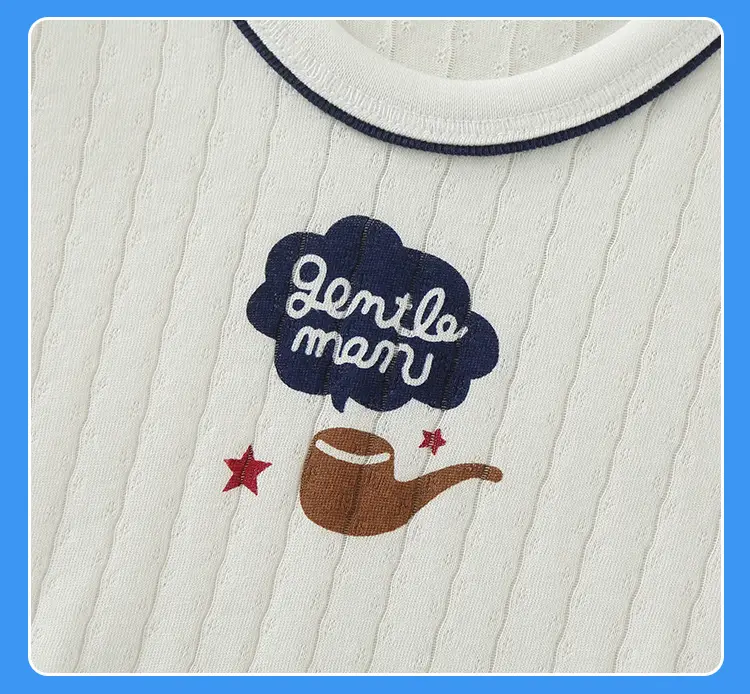 Boys Cotton Bear Print Summer T-Shirt — feature 20
