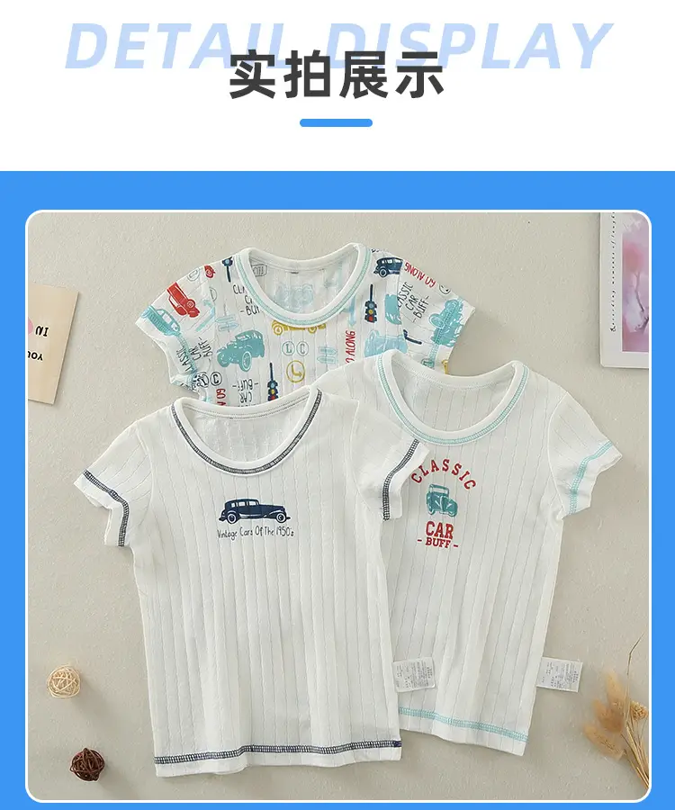 Japanese Classic Baby T-shirt White 2015 Cotton Summer — feature 11