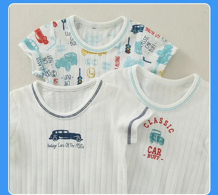 Japanese Classic Baby T-shirt White 2015 Cotton Summer — feature 12