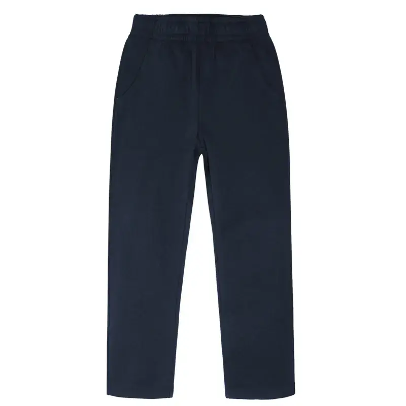 Children's Dark Gray Knitted Sports Pants for School