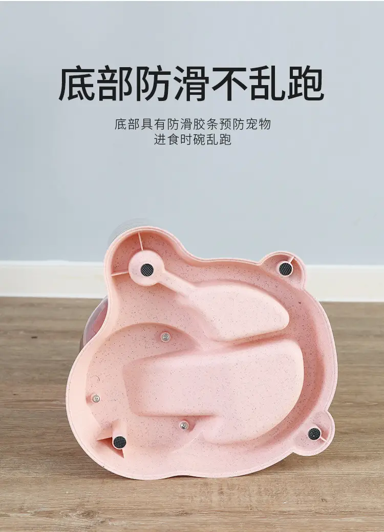 Cat Automatic Feeder Cat No Wet Mouth Automatic Drinker Dog Puzzle Press Type Large Capacity Feeder — feature 14