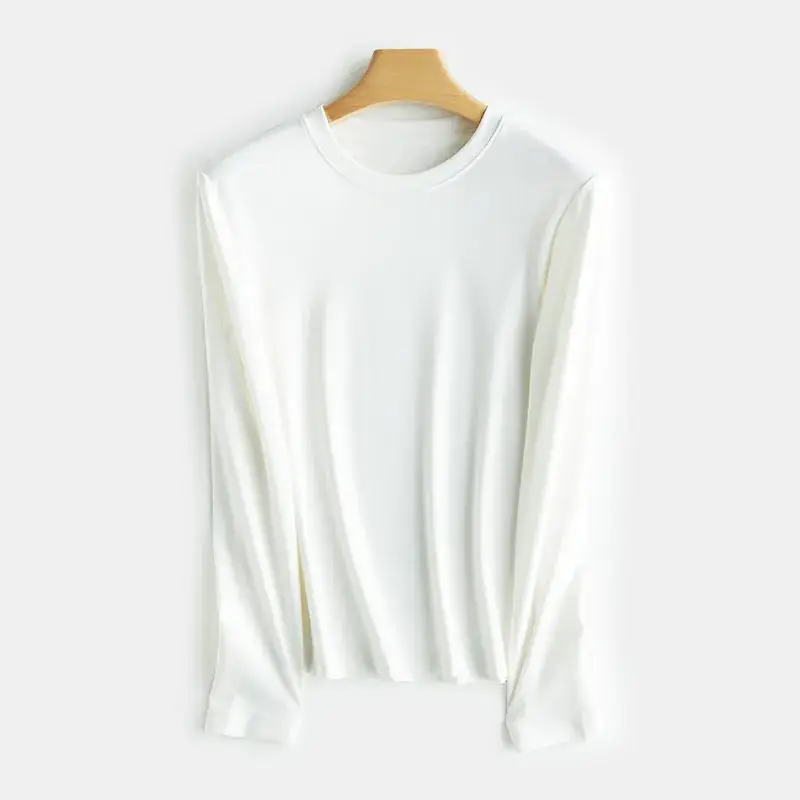 Women Cotton Moisture Absorbent Long Sleeve Top