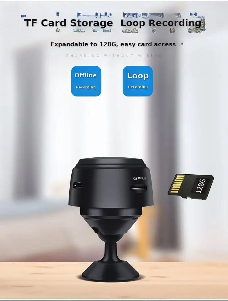 A9 Black Bean Home Surveillance Camera — feature 4