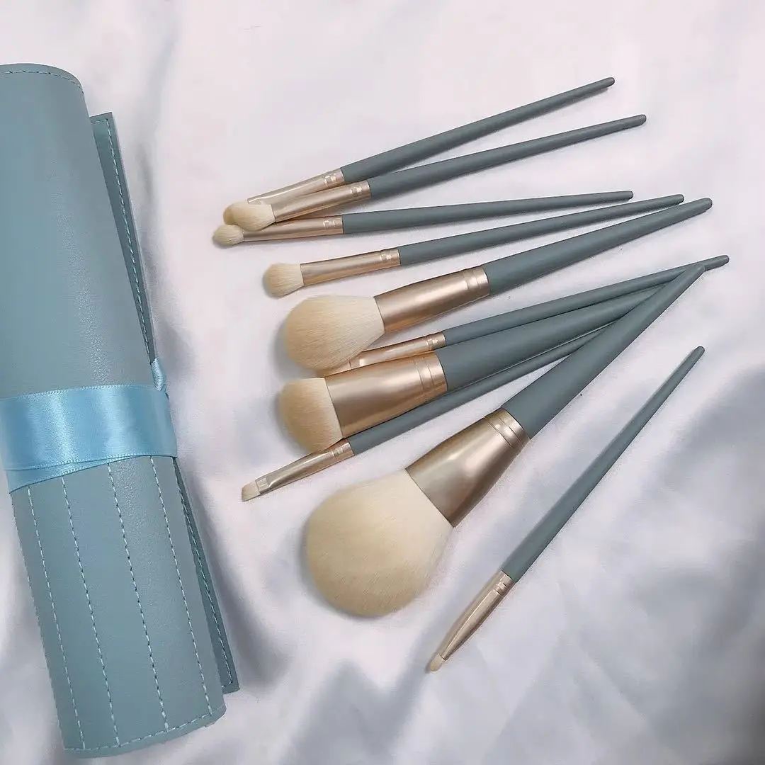 10-Piece Makeup Brush Set for Blush, Concealer, Eye Shadow & Contour β feature 4