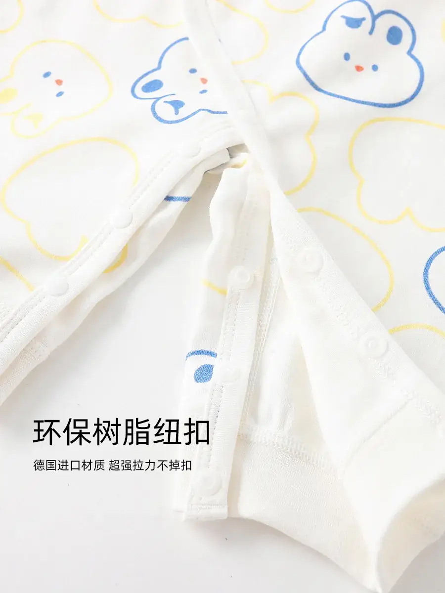 Newborn Cotton Jumpsuit Butterfly Print Class A - Image 15