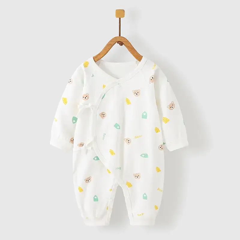 Newborn Cotton Jumpsuit Butterfly Print Class A - Image 10