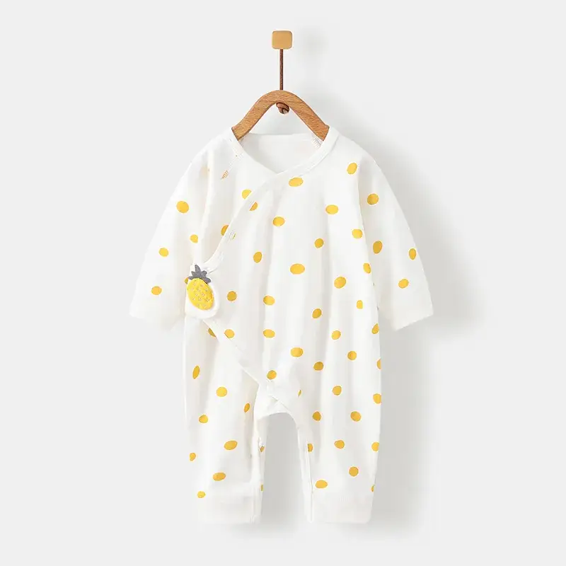 Newborn Cotton Jumpsuit Butterfly Print Class A - Image 11