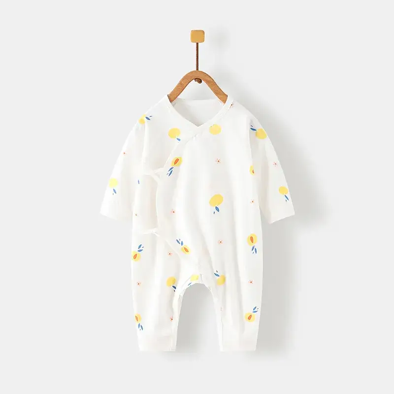 Newborn Cotton Jumpsuit Butterfly Print Class A - Image 8
