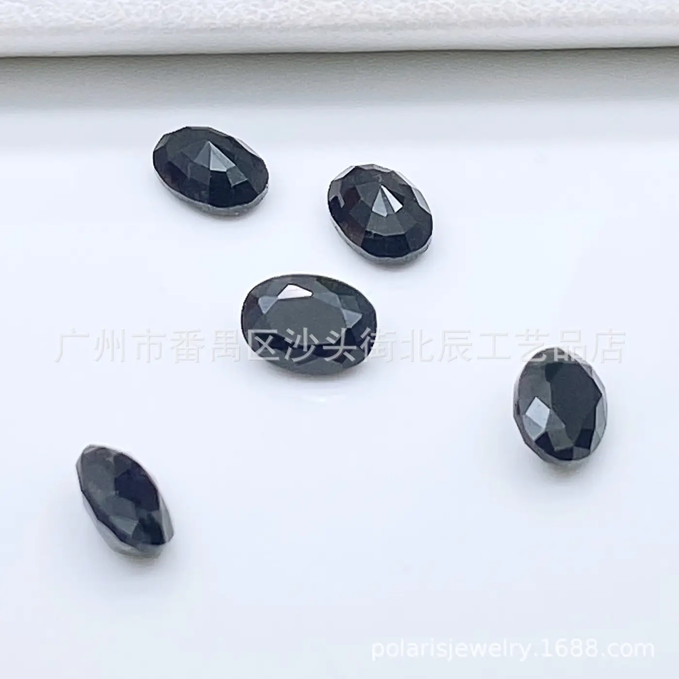 Natural Black Blue Oval Denier Stones 3x5mm-8x10mm — feature 6