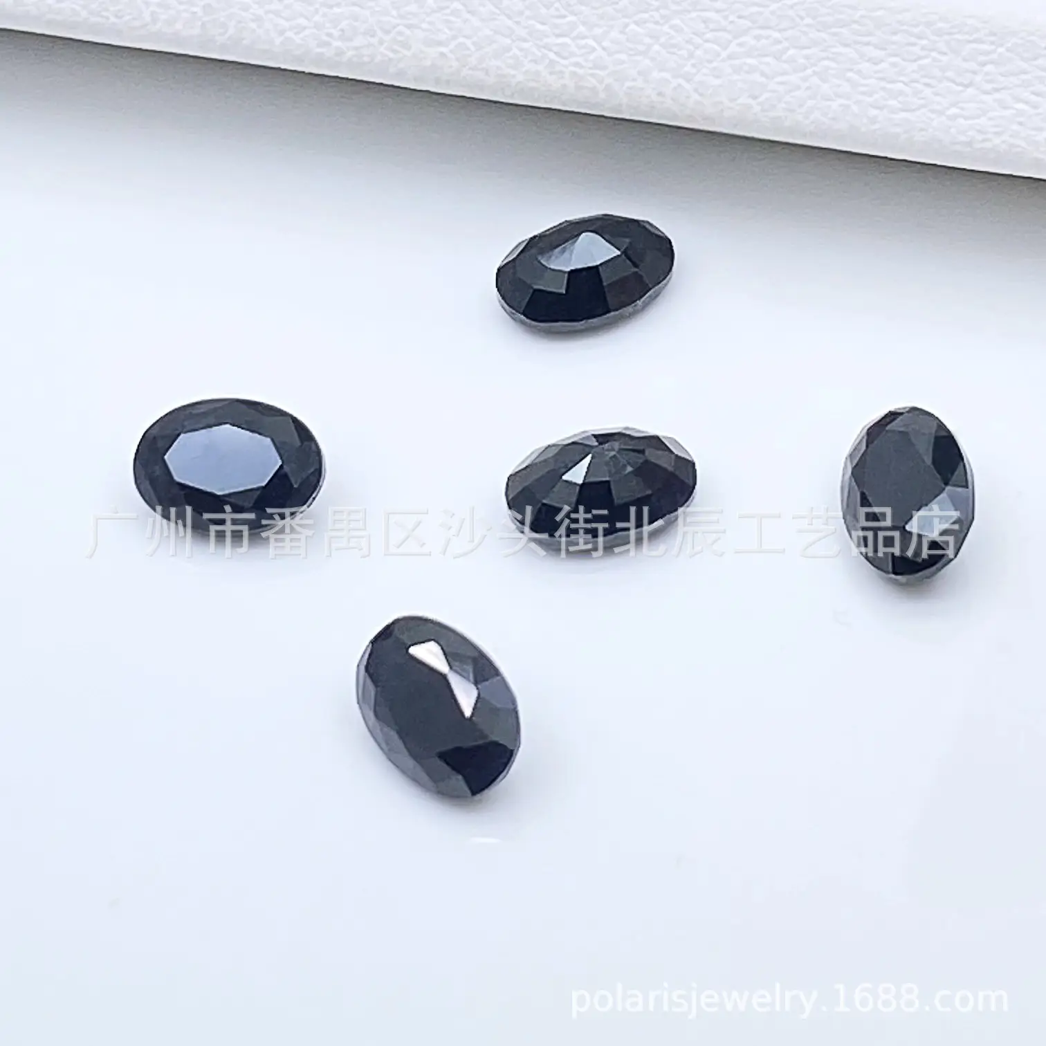 Natural Black Blue Oval Denier Stones 3x5mm-8x10mm — feature 9