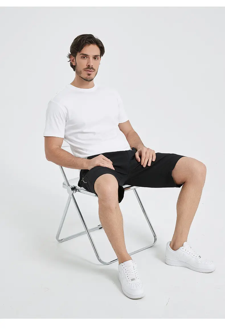 Men White Long Sleeve T-Shirt Summer Regular — feature 25