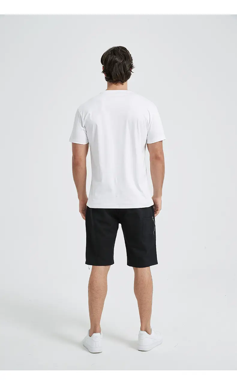 Men White Long Sleeve T-Shirt Summer Regular — feature 28