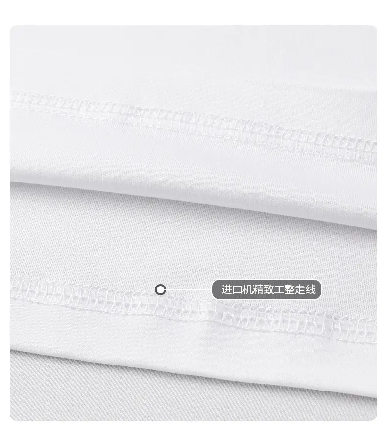 Men White Long Sleeve T-Shirt Summer Regular — feature 36
