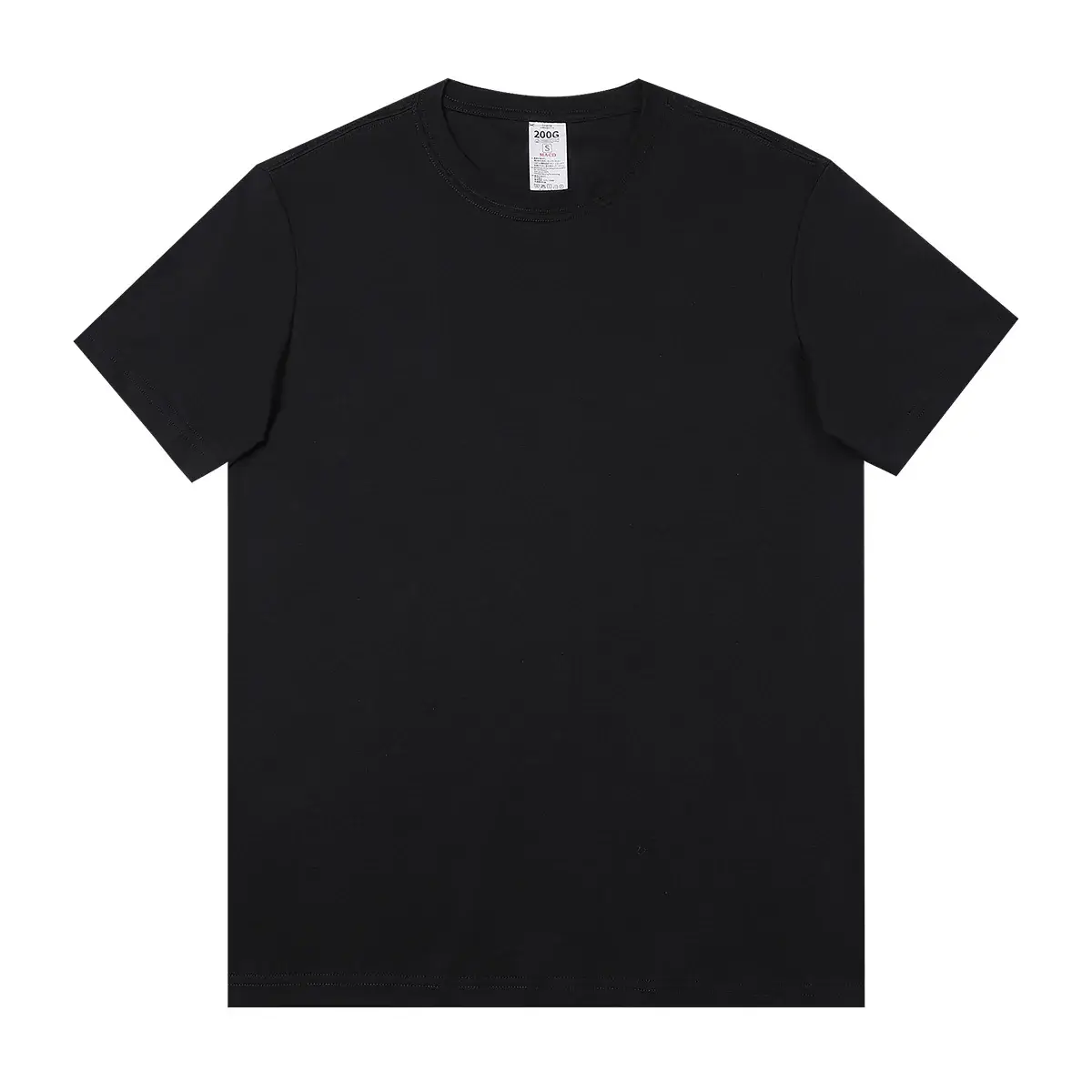 Men White Long Sleeve T-Shirt Summer Regular - Image 4