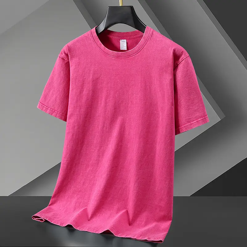 Men Distressed Oversize T-Shirt Multi Color - Image 2