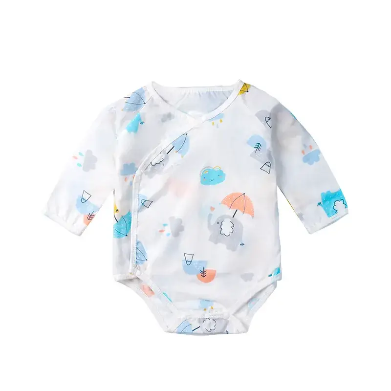 Baby Romper Pure Cotton Newborn Jumpsuit for Boys Girls Thin Korean Style