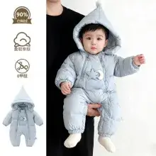 Baby Girl Jumpsuit Cream Princess Full Moon Harem Summer — feature 19
