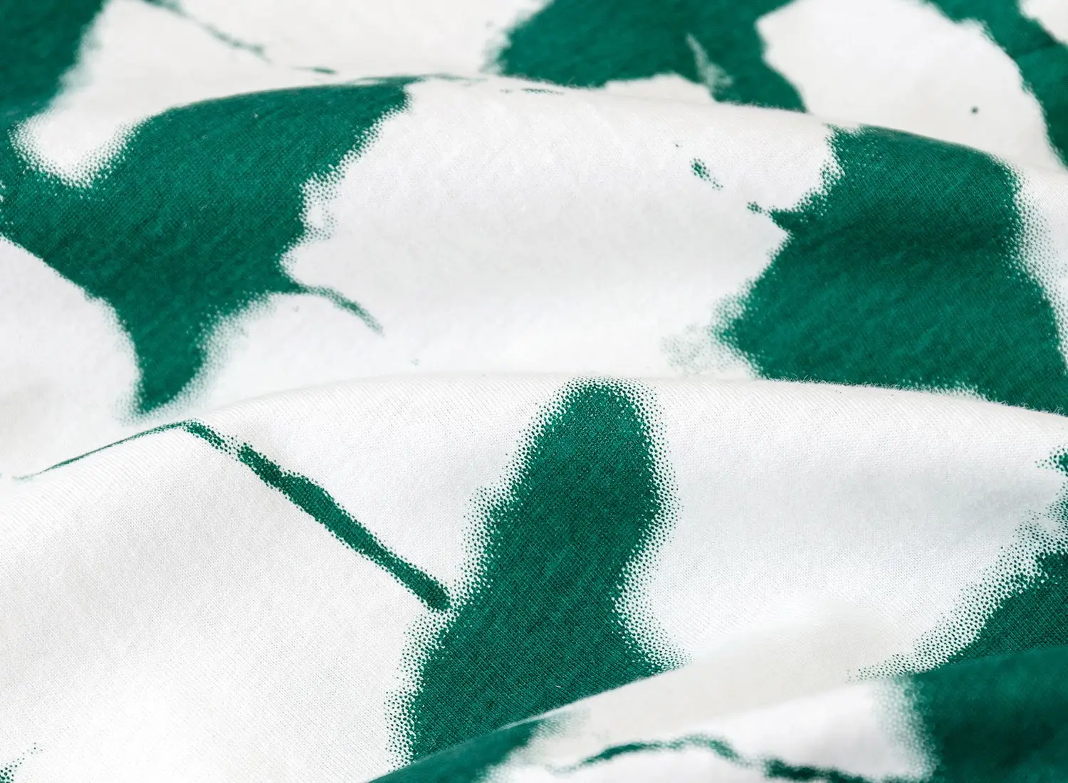 2025 Kids Tie-Dye Short Sleeve T-Shirt Green Brown White — feature 12