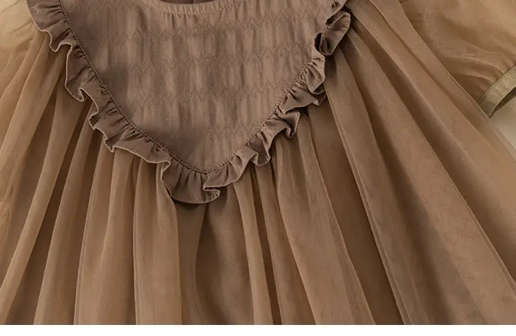 Girls Tulle Skirt Princess Tutu Dress Cream — feature 6