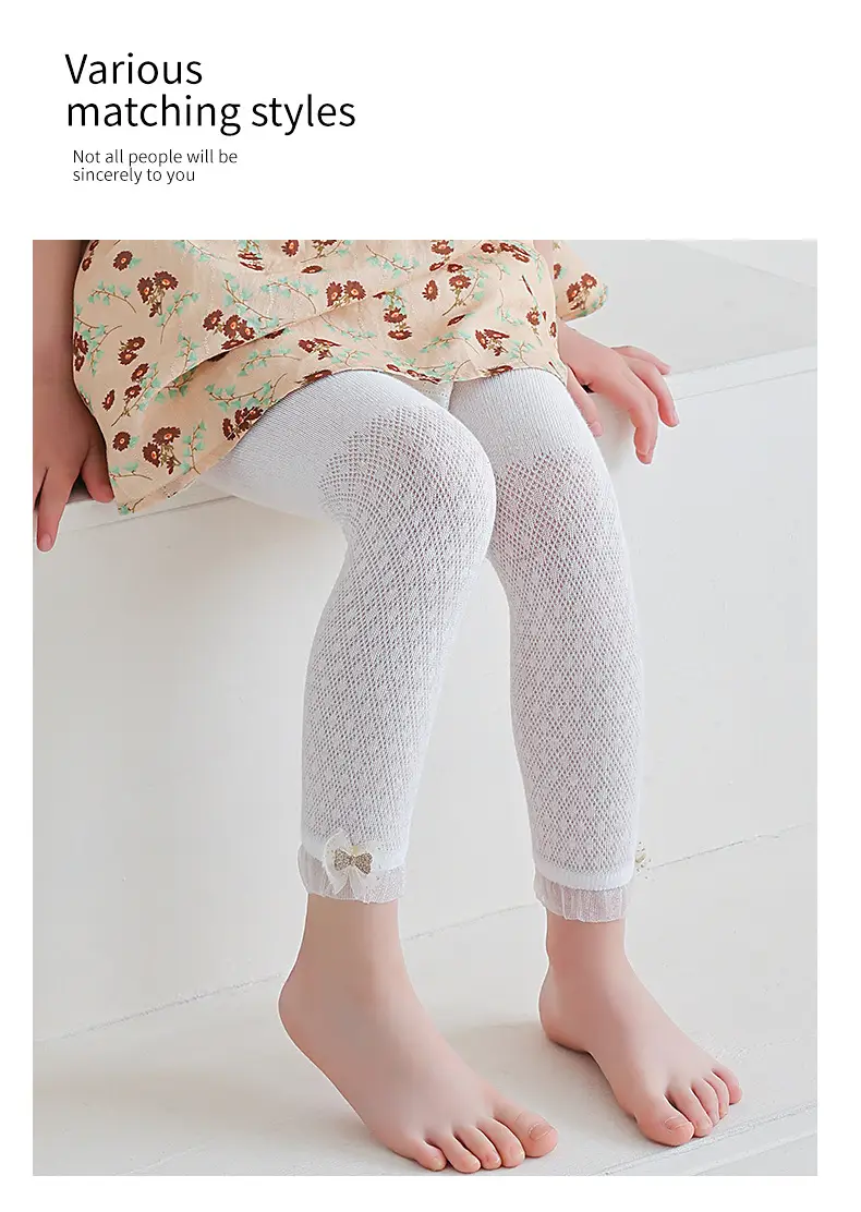 Summer Anti-Mosquito Mesh Pants for Girls Ankle Length — feature 21
