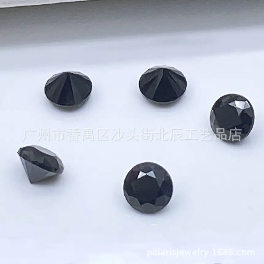 Natural Black Blue Round Gemstone Beads 1.0mm-6.0mm — feature 6