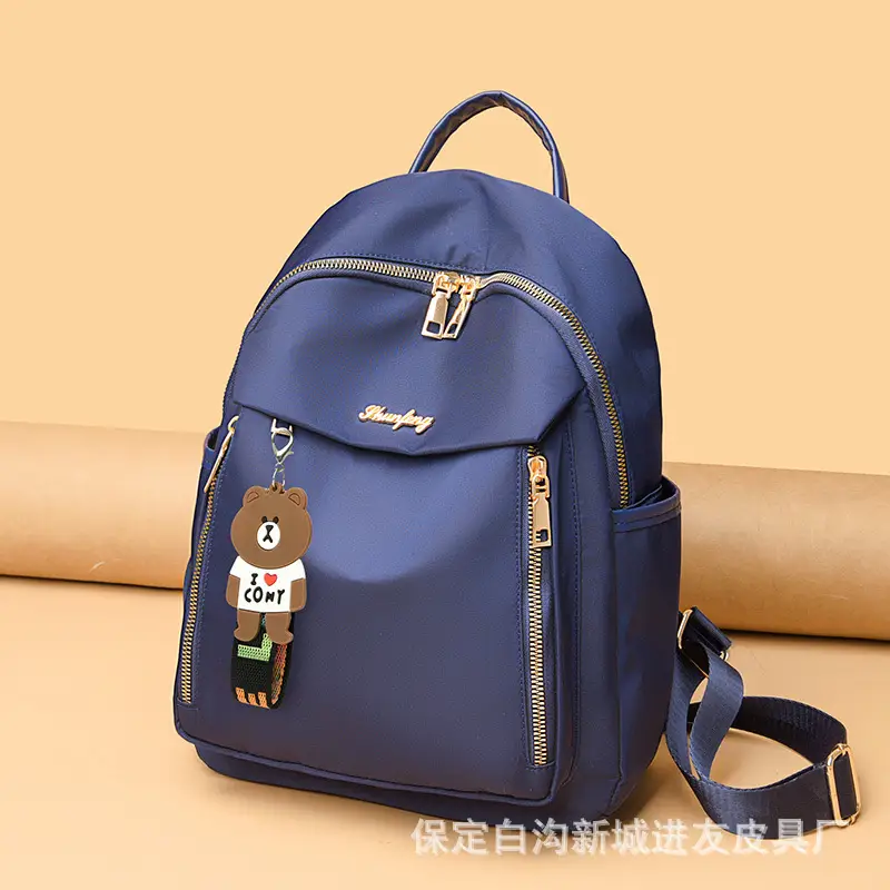 Blue K-Style Backpack for Women 2024 New Trendy - Image 3