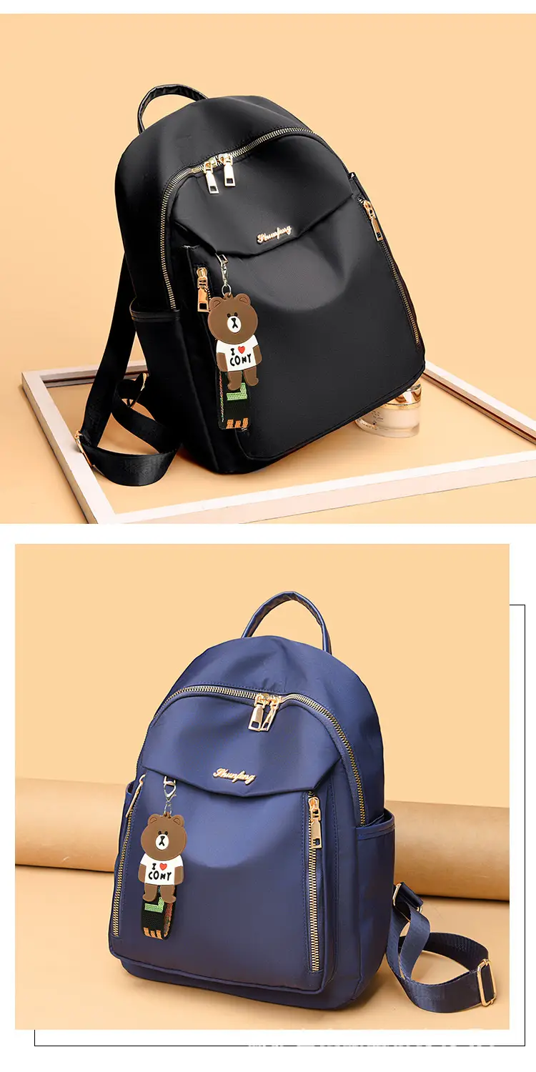Blue K-Style Backpack for Women 2024 New Trendy — feature 10