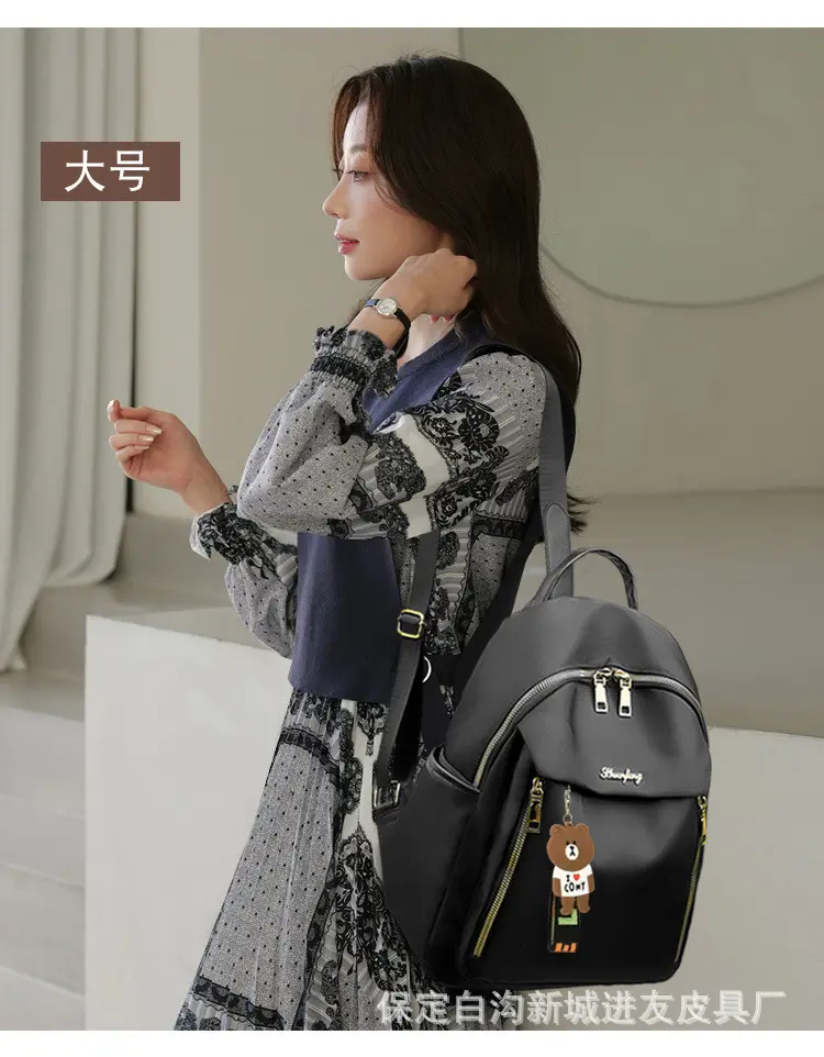 Blue K-Style Backpack for Women 2024 New Trendy — feature 12