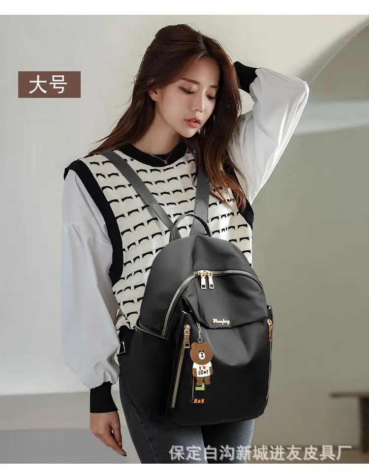 Blue K-Style Backpack for Women 2024 New Trendy — feature 13