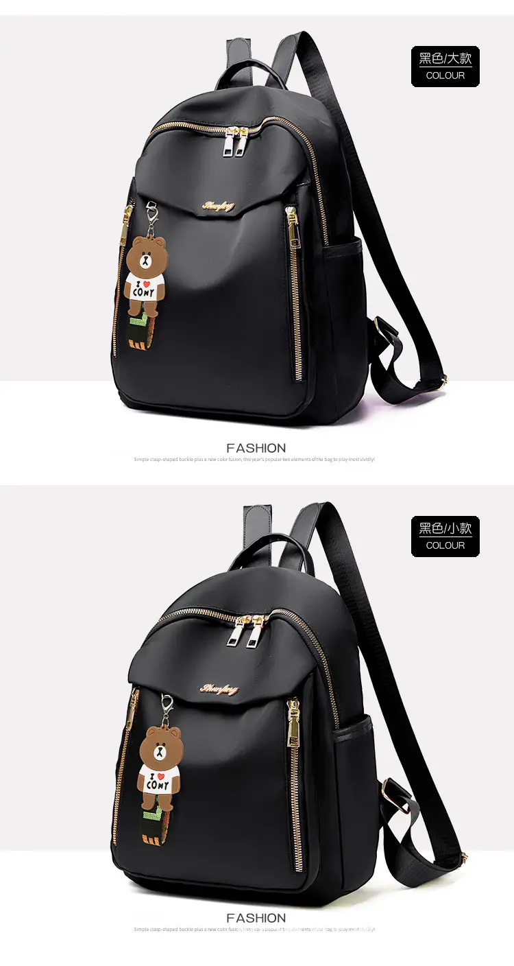 Blue K-Style Backpack for Women 2024 New Trendy — feature 19