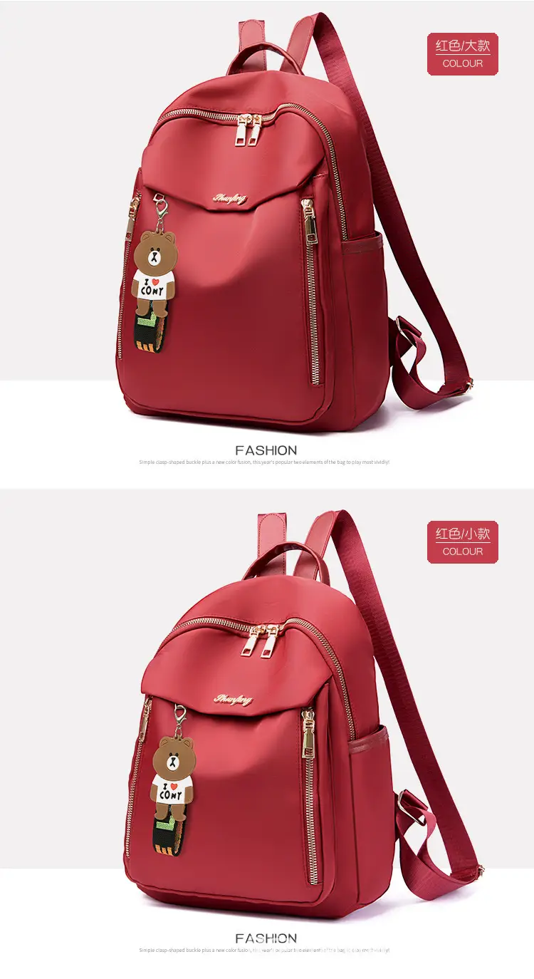 Blue K-Style Backpack for Women 2024 New Trendy — feature 20