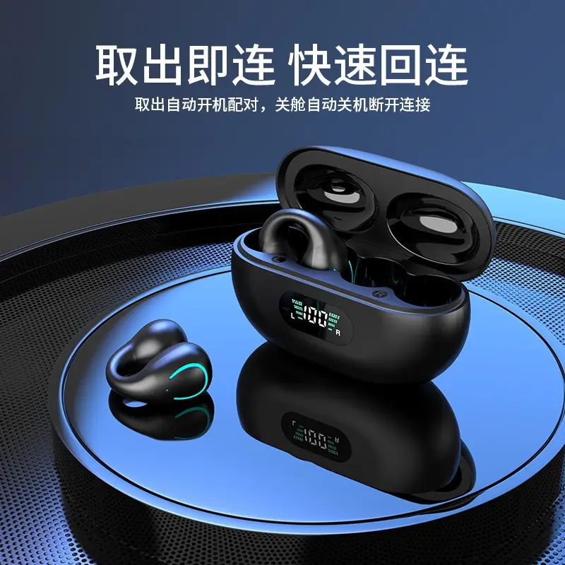 Wireless Bluetooth 5.3 Noise Cancelling Ear Clip - Image 9