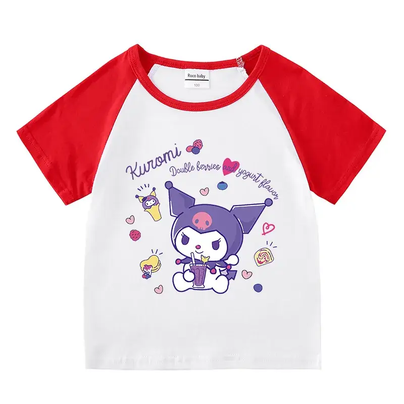 Pink Cartoon Short Shorts for Boys Girls Summer Casual Set - Image 10