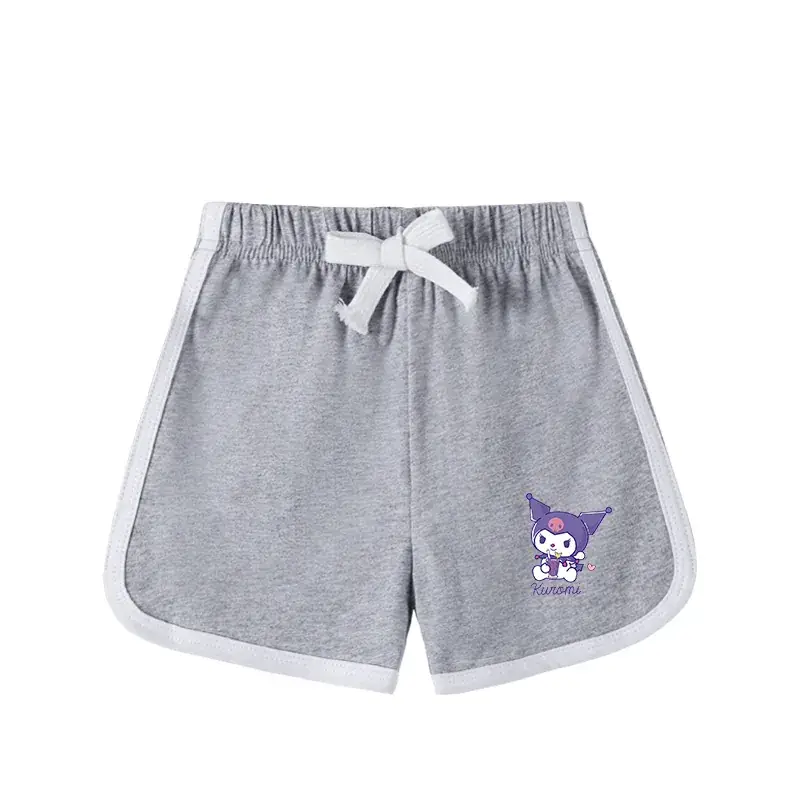 Pink Cartoon Short Shorts for Boys Girls Summer Casual Set - Image 25