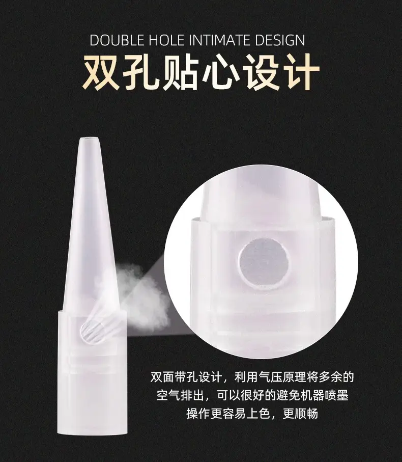 Tattoo Single Needle Lip Bleaching Three Needle Eyebrow Tattoo Eyeliner Needle Piece — feature 2