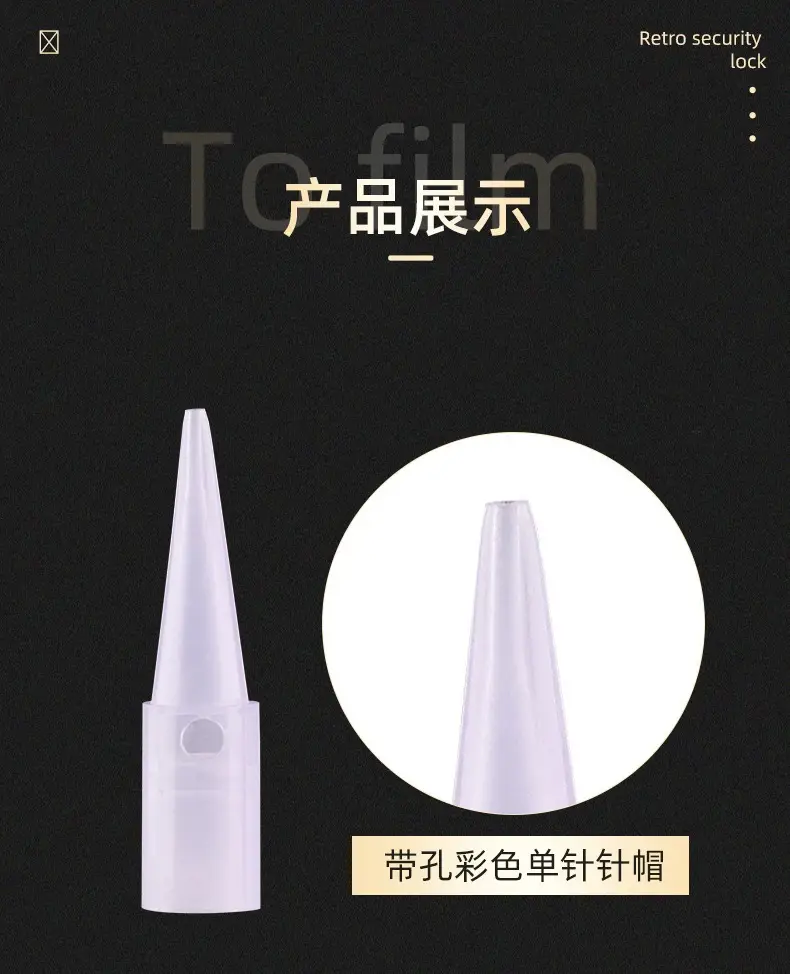 Tattoo Single Needle Lip Bleaching Three Needle Eyebrow Tattoo Eyeliner Needle Piece — feature 7