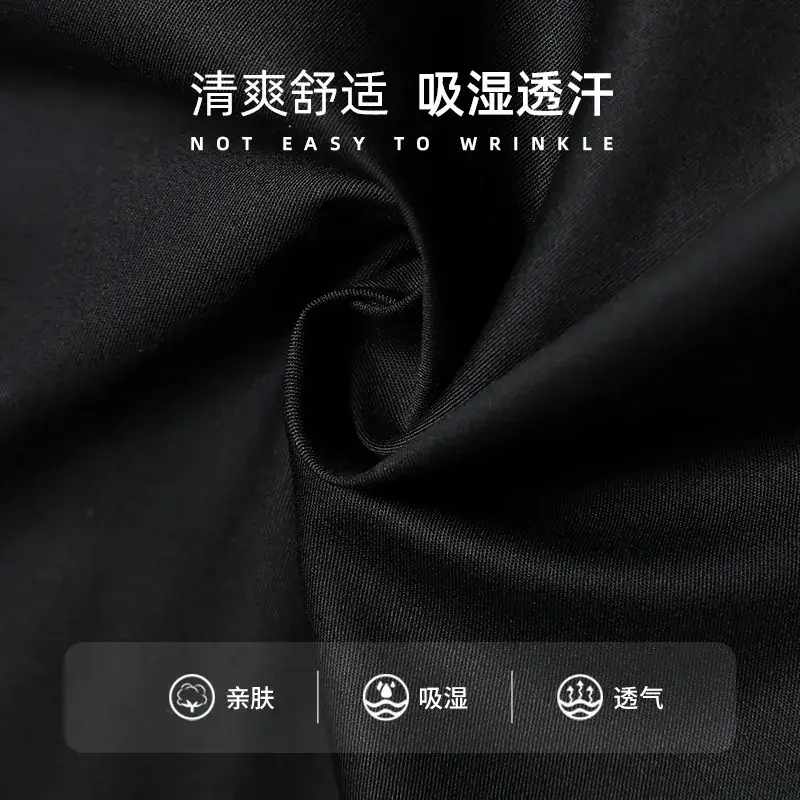 Black Fat Boy Shirt Spring Autumn Fattening - Image 5