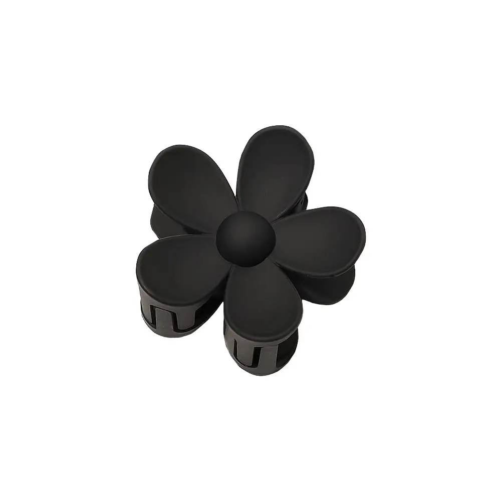 Hollow Flower Hair Clip White Acrylic Women's Back Clip - Image 47