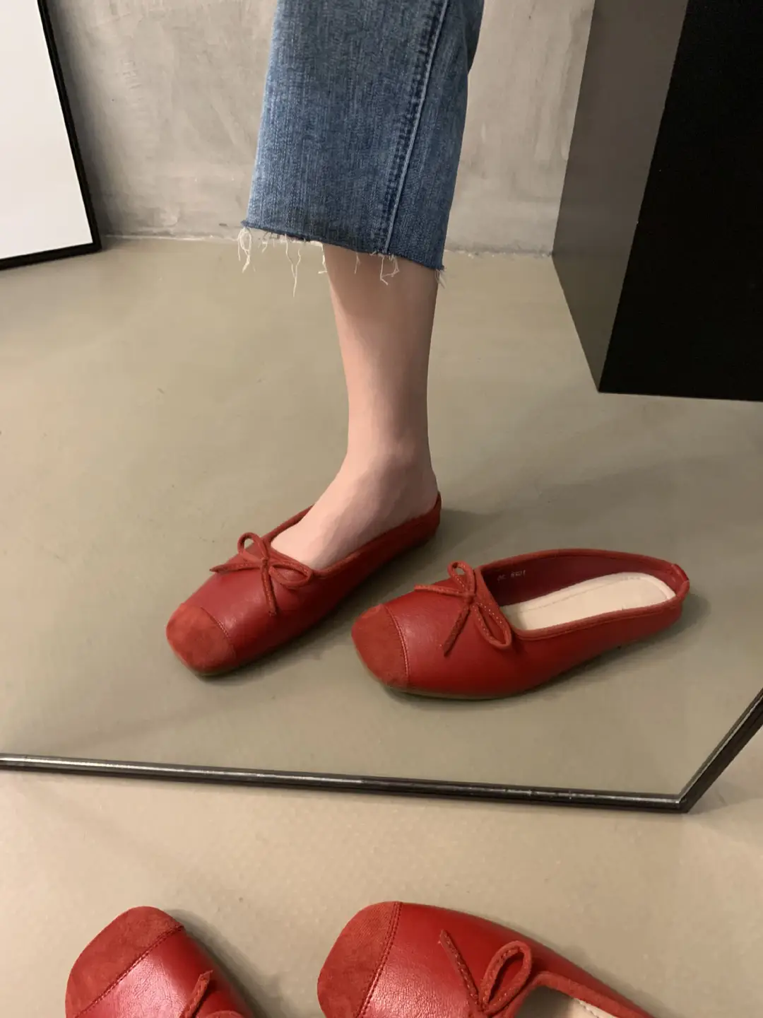 Closed toe half slippers women's 2023 new spring Chanel style gentle fairy Muller shoes Women's Flat lazy sandals — feature 14