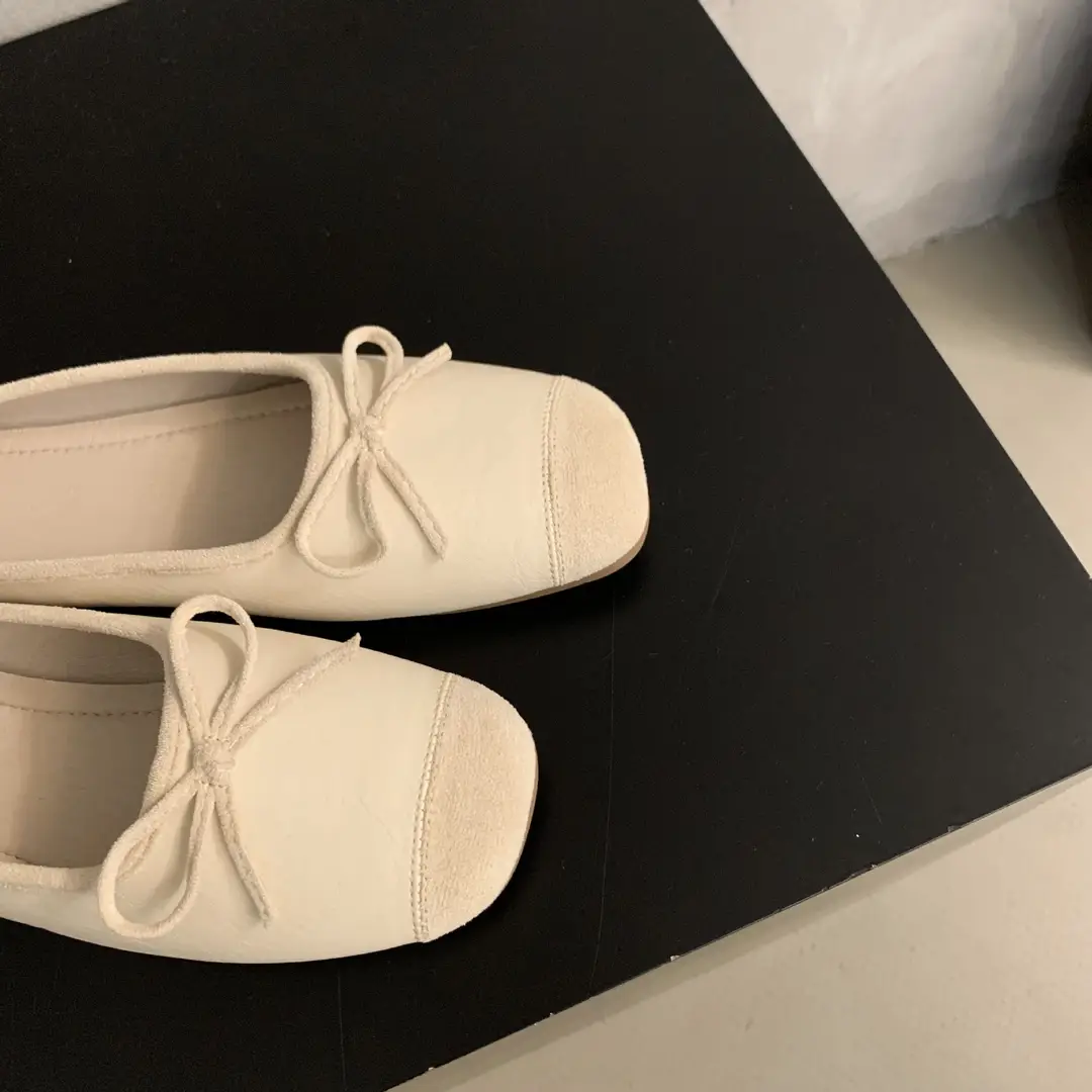 Closed toe half slippers women's 2023 new spring Chanel style gentle fairy Muller shoes Women's Flat lazy sandals — feature 22