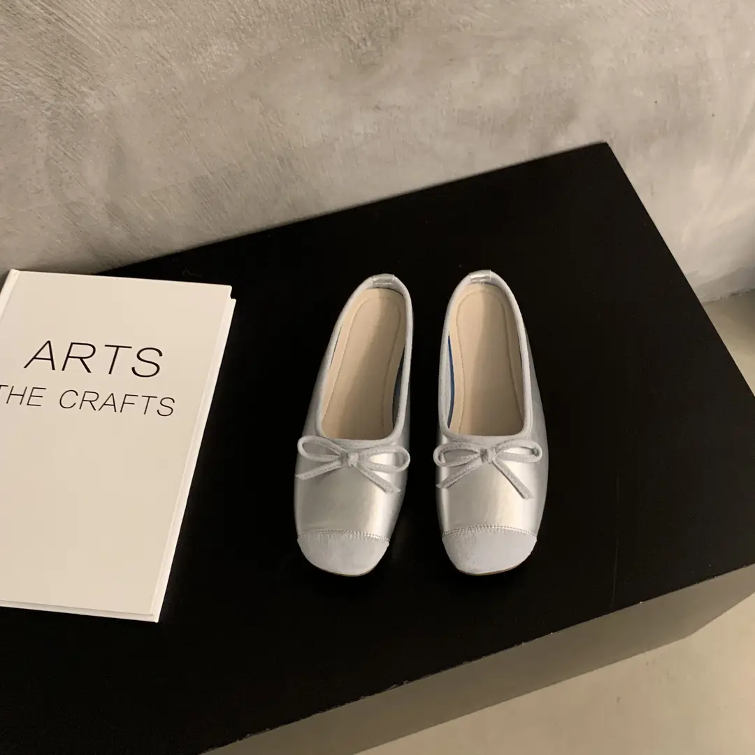 Closed toe half slippers women's 2023 new spring Chanel style gentle fairy Muller shoes Women's Flat lazy sandals — feature 27