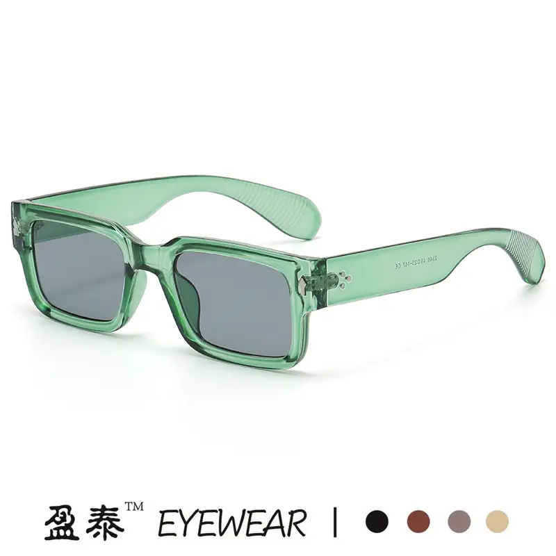 Black Square Sunglasses for Men Women Retro Cross-Border - Image 11