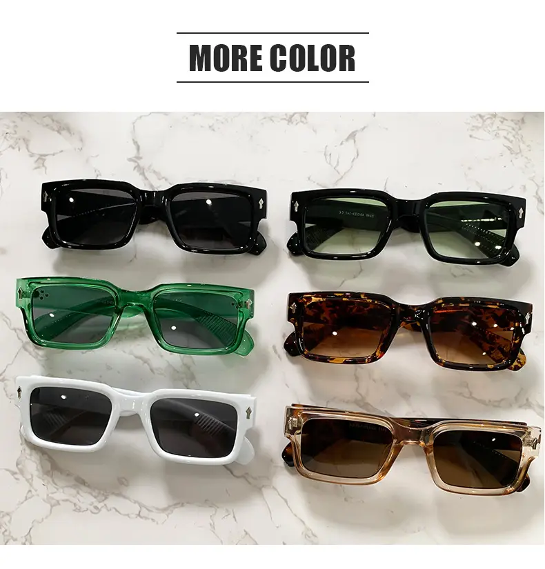 Black Square Sunglasses for Men Women Retro Cross-Border — feature 20