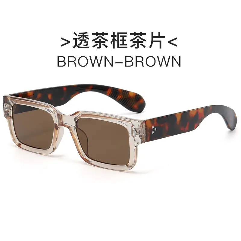 Black Square Sunglasses for Men Women Retro Cross-Border - Image 3
