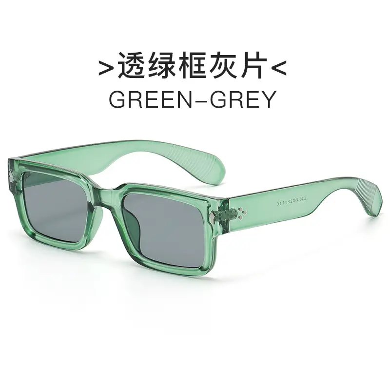 Black Square Sunglasses for Men Women Retro Cross-Border - Image 5