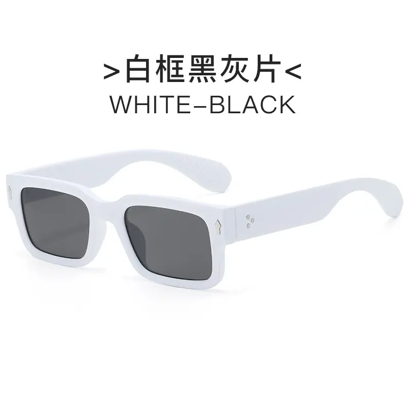 Black Square Sunglasses for Men Women Retro Cross-Border - Image 6