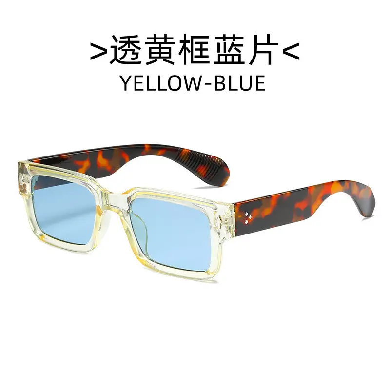Black Square Sunglasses for Men Women Retro Cross-Border - Image 7
