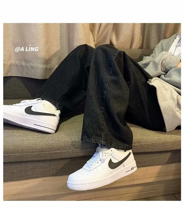 Men's Wide Leg Denim Pants Loose Straight Spring Summer — feature 8